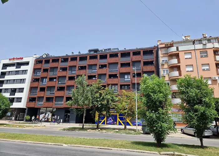 Gea 7 Sa Parking Mestom 아파트 노비사드